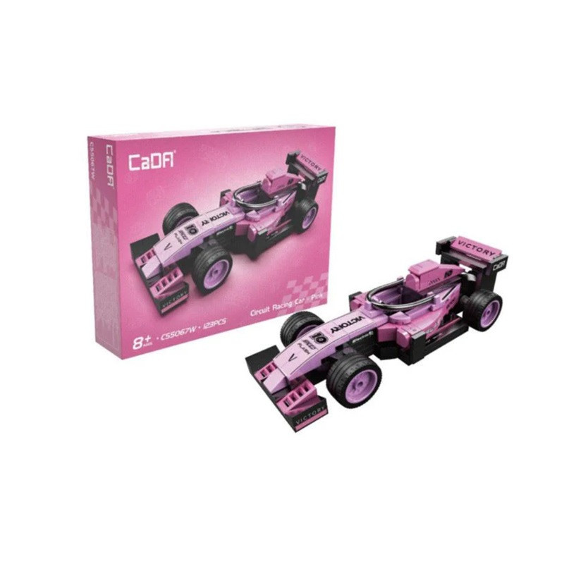  Cada klocki CircuitRacCarPink C55067W 33469