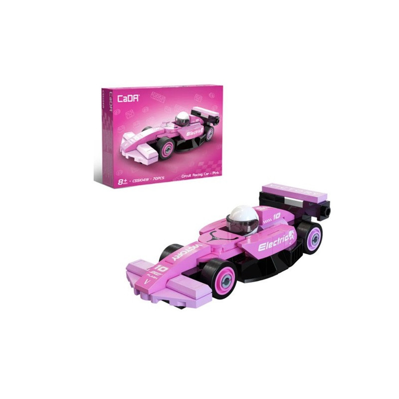  Cada klocki CircuitRacCarPink C55104W 33254