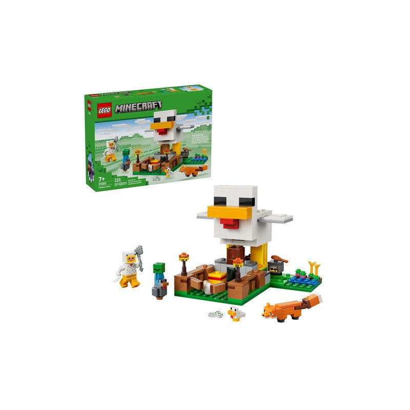  LEGO MINECRAFT Farma kurczaków 21585