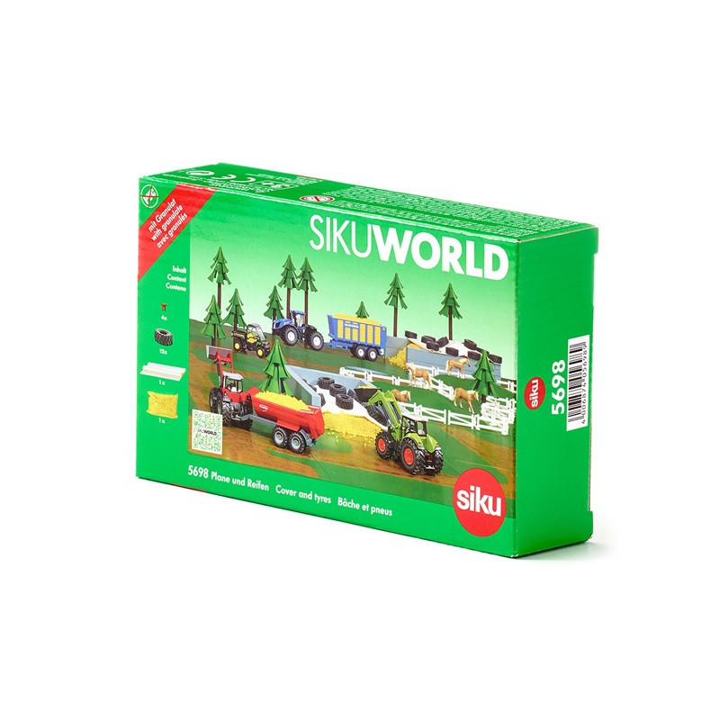 SIKU WORLD Plandeka z oponami 5698
