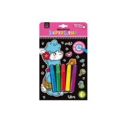 Welurkowe superlamy Dotykaj i koloruj 37514