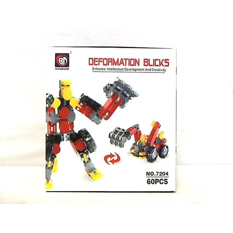 Klocki deformation blicks 60 części HKM02