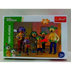 PUZZLE 30 Wesoły dzień / Trefliki 18238