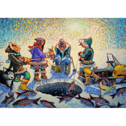 RAV puzzle 1000 Łowienie pod lodem 16831