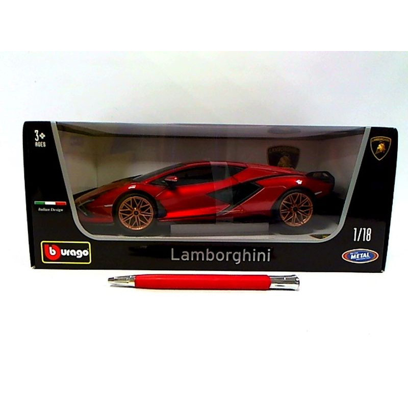 BBU 1:18 Plus LamborghiniSianFKP37 red 11046RD