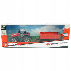 BBU Massey Ferguson 8740S z przyczepą 31662