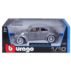 BBU 1:18 VW Kafert-Beetle grey 12029GY 02689