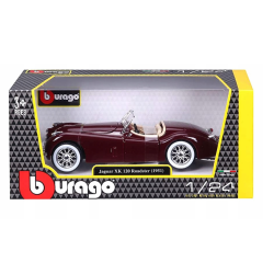 BBU 1:24 Jaguar XK 120 Roadster red 22018RD 08018