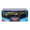 BBU 1:18 BugattiBolide Metalicblack/yellow 11047YL