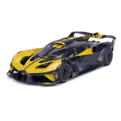 BBU 1:18 BugattiBolide Metalicblack/yellow 11047YL