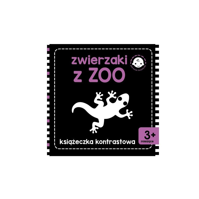 Zwierzaki z ZOO Książeczka kontrastowa 58454