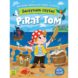 Zaczynam czytać Duże litery ... Pirat Tom 34445