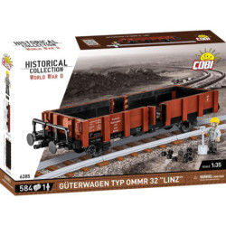COBI TRAINS Guterwagen typ OMMR 32 Linz 584kl 6285