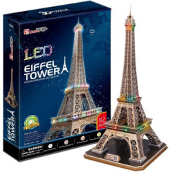 Cubic Fun puzzle 3D LED Wieża Eiffla 05072