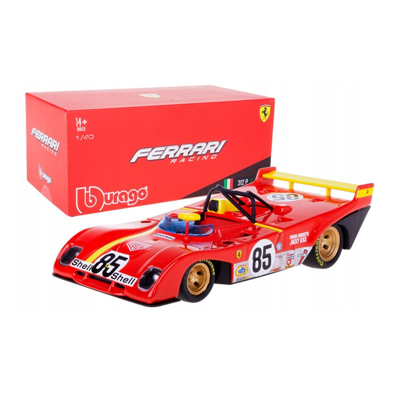 BBU 1:43 Ferrari Racing 312 P1972 red 36302 63025