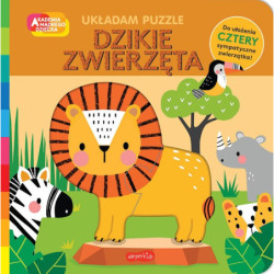 Akademia...Układanka Dzikie zwierzęta 96786