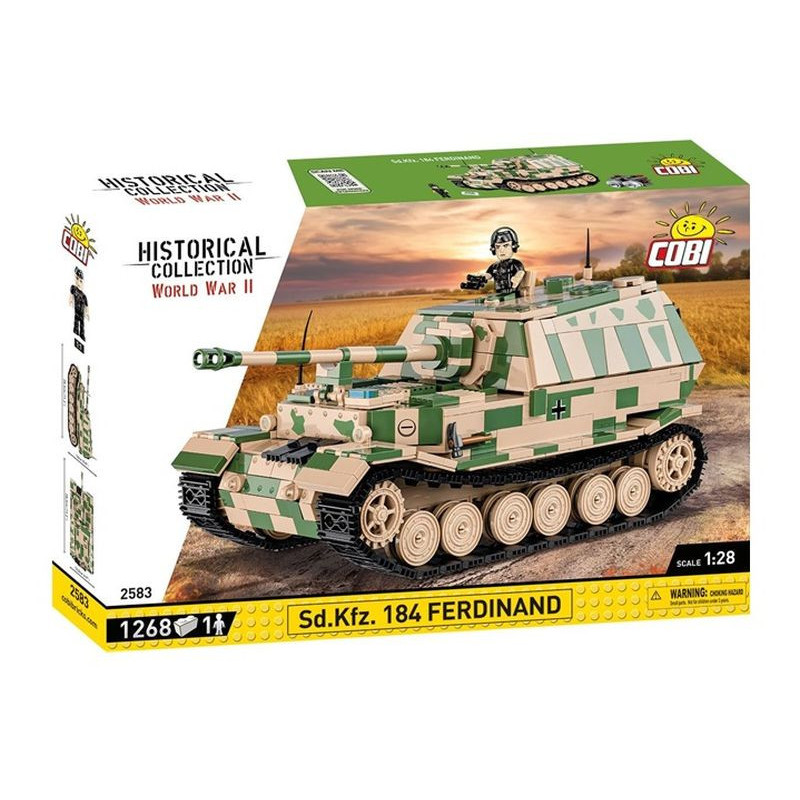 COBI HC WWII czołg Ferdinand 1268kl 2583