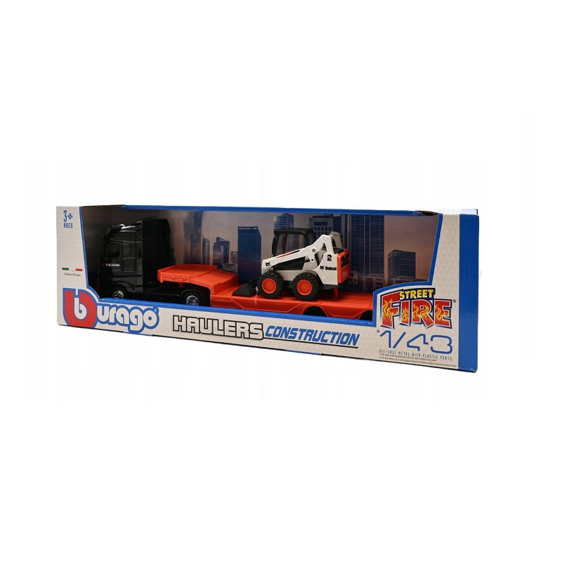 BBU 1:43 Haulers Constr.Bobcat Skid-Ste..18-32313
