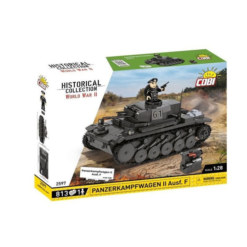 COBI HC WWII Panzerkampfwagen II 813kl 2597