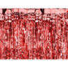 Kurtyna Party czerwony 90x250cm 53310