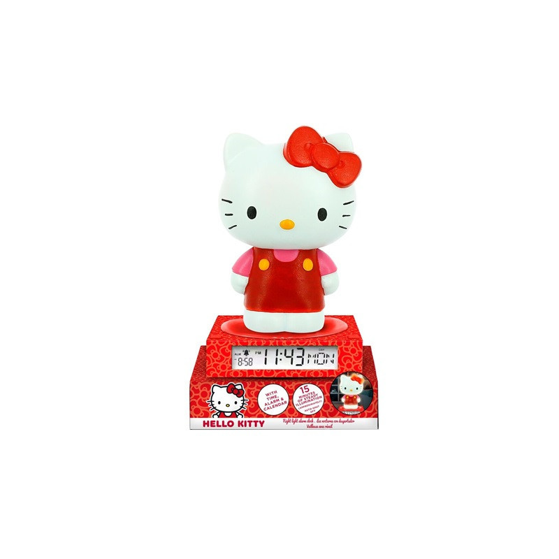 Hello Kitty lampka z budzikiem HK50198 91578