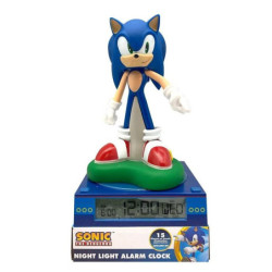 SONIC lampka z budzikiem NC3023M 86345
