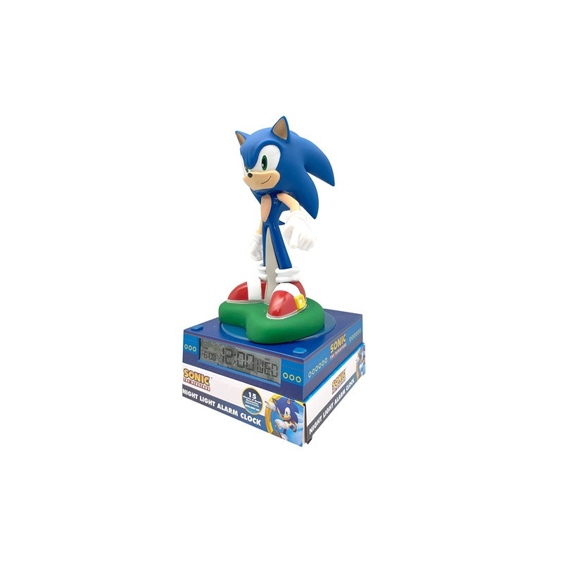 SONIC lampka z budzikiem NC3023M 86345