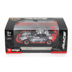 BBU 1:43 Race Audi S1 E-Tron Quattro grey 38311