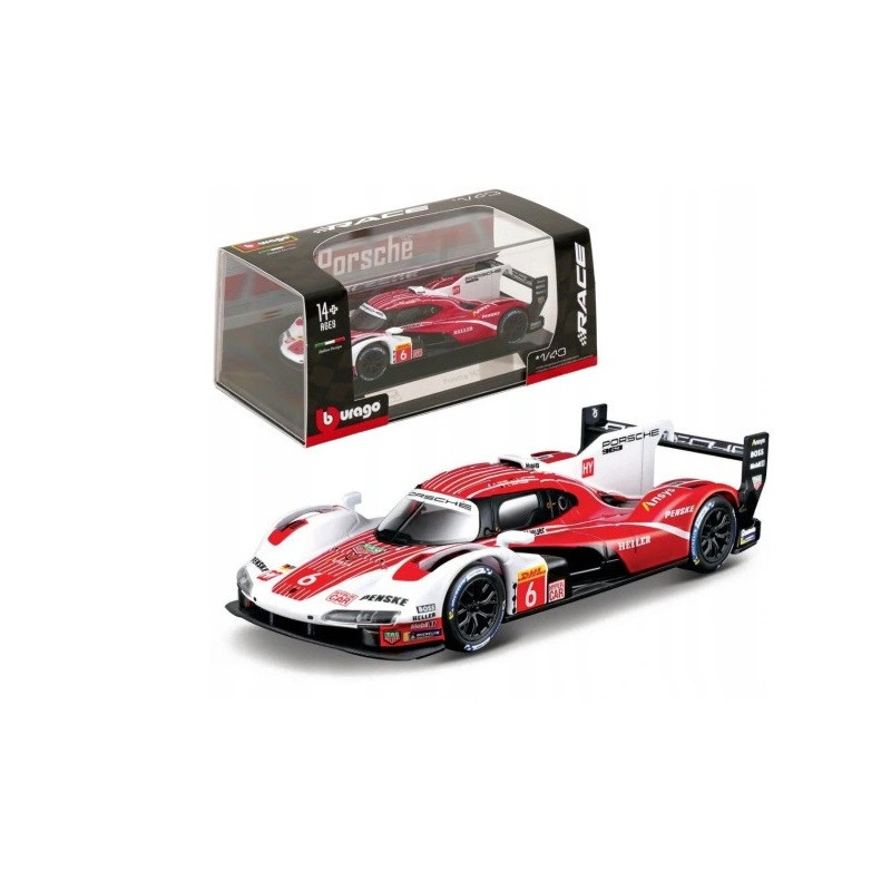 BBU 1:43 Race Porsche 963 white/red 38319 83191