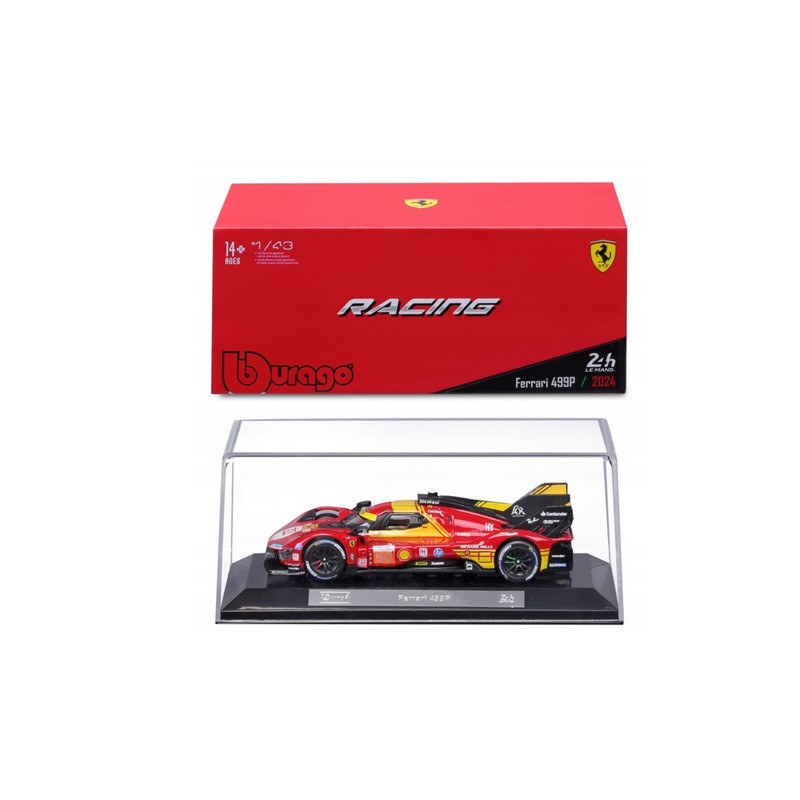 BBU 1:43 Ferrari Racing 499P red 36316