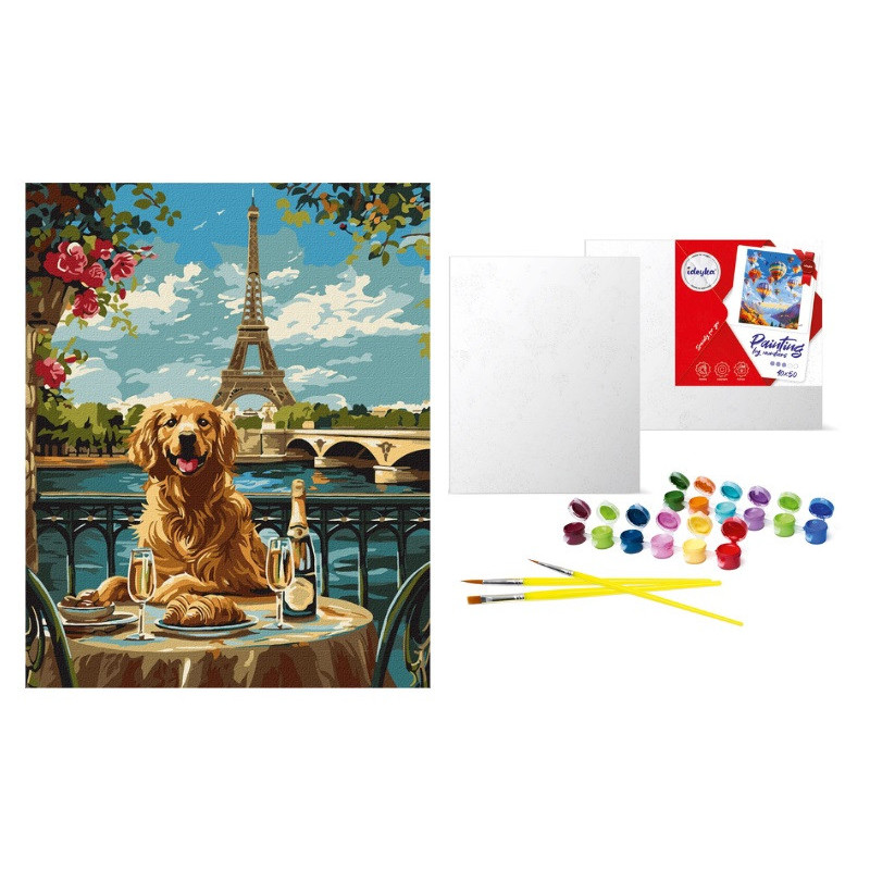 Malow.po num.40x50 Retriever w Paryżu 61992
