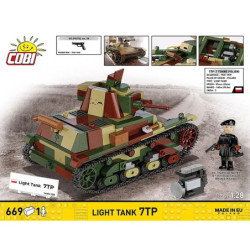 COBI HC WWII Light tank 7TP 669kl 2661