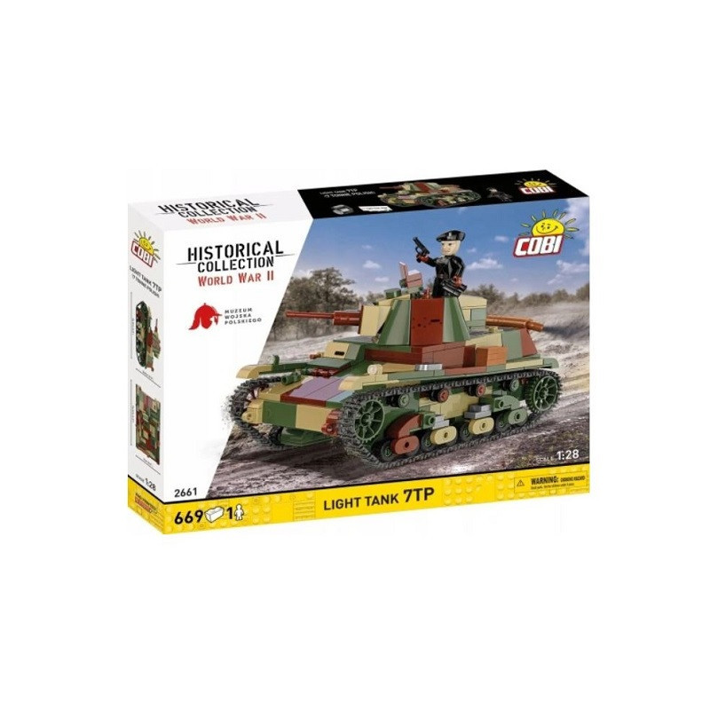 COBI HC WWII Light tank 7TP 669kl 2661