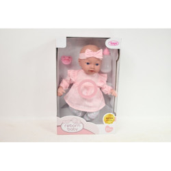 BAYER Lalka Reborn 38cm+akces. 93827AE 19740