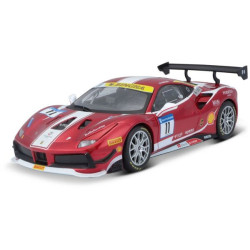 BBU 1:24 Ferrari Racing 488 Challenge Red 26586
