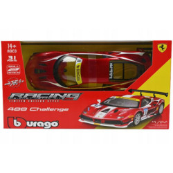 BBU 1:24 Ferrari Racing 488 Challenge Red 26586