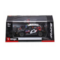 BBU 1:43 Race Toyota Yaris GR Rally Evans 38316