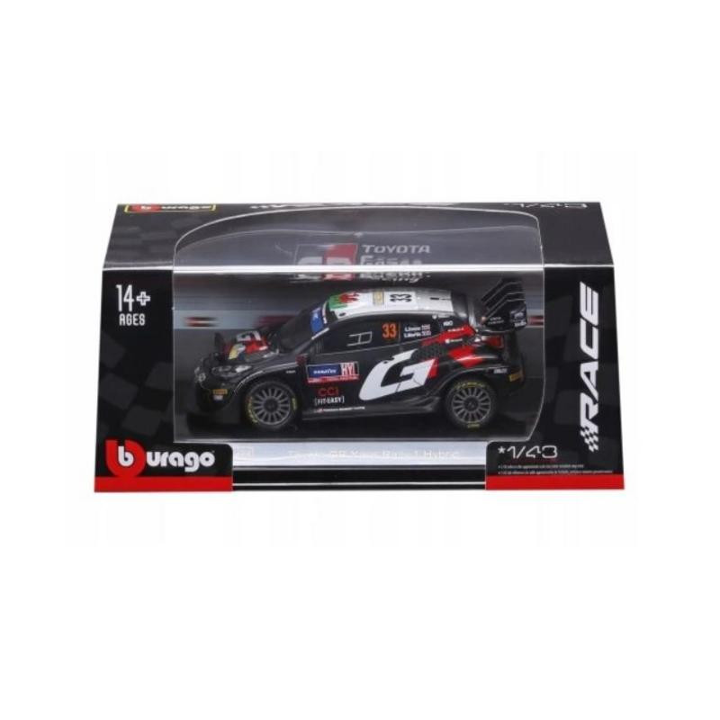 BBU 1:43 Race Toyota Yaris GR Rally Evans 38316