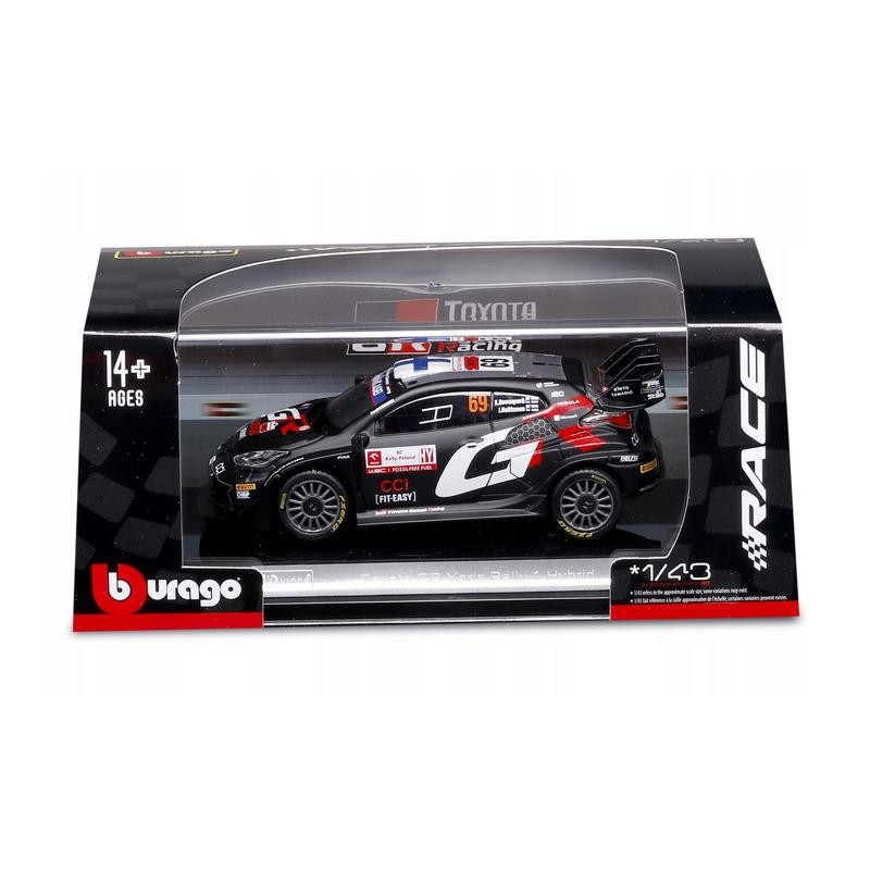 BBU 1:43 Race 2024 Toyota GR Yaris Rally Hyb.38324