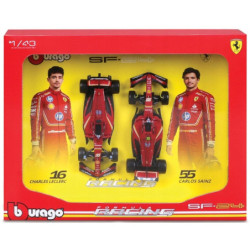 BBU 1:43 Ferrari SF-24 2pak Leclerc-Sainz 36856