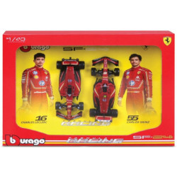BBU 1:43 Ferrari SF-24 2pak Leclerc-Sainz 36856