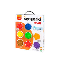 Piłeczki sensoryczne 8szt bez dziurki REF802 78024