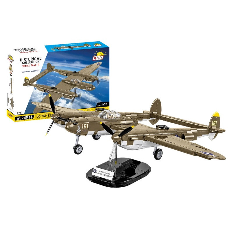 COBI HC WWII Lockheed P-38H Lightning 650kl 5763