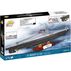 COBI HC WWII U-Boot U-52 Type VIIB 474kl 4852