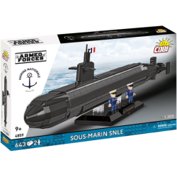 COBI HC WWII Sous-Marin SNLE 643kl 4859