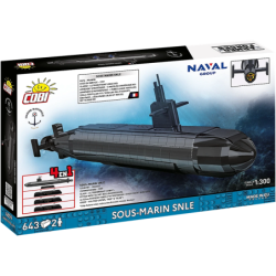 COBI HC WWII Sous-Marin SNLE 643kl 4859
