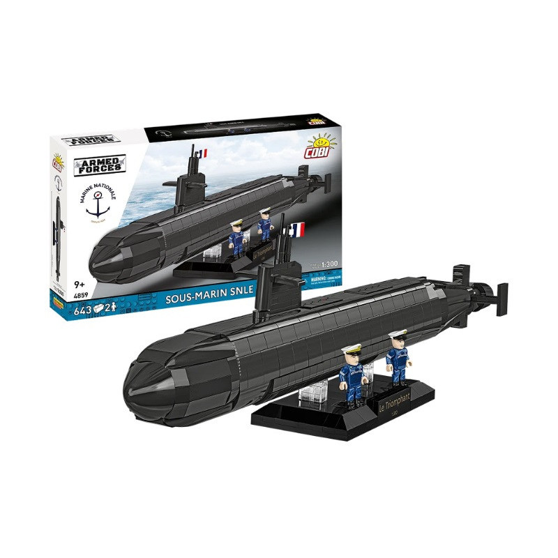 COBI HC WWII Sous-Marin SNLE 643kl 4859