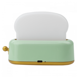 MARY_S lampka nocna LED Toster zielony 07209