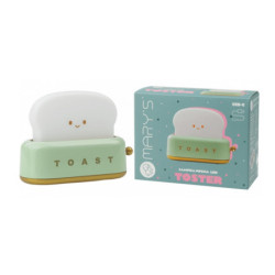 MARY_S lampka nocna LED Toster zielony 07209