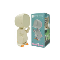 MARY S budzik Robo Dino biały MW61058 10587